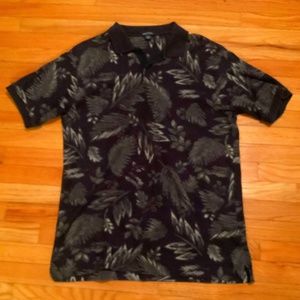 Vintage Tropical Nautica Polo Shirt XL